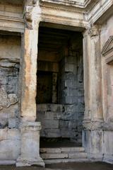 Temple of Diana doorway in Nîmes