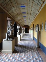 Interior view of Thorvaldsens Museum hallway