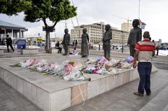 Statue of Nelson Mandela at V&A Waterfront in Cape Town