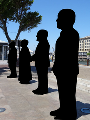 Nobel Square at the V&A Waterfront in Cape Town