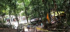 queue of devotees at Bhimasankar Dham