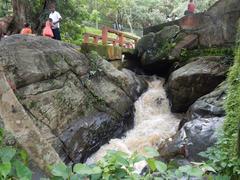 Waterfalls of Vasistha Muni Ashram at Vashista Mandir, Guwahati, Assam