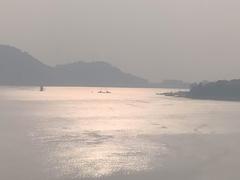 Bank of Brahmaputra River in Guwahati