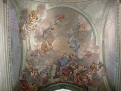 Cappella Brancacci dome painted by Vincenzo Meucci