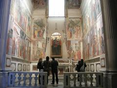 interior view of Brancacci Chapel