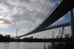 Nesciobridge for walkers and bikers over the Amsterdam-Rhine canal