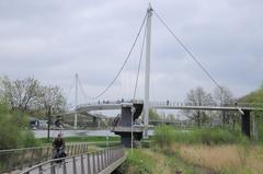 Nescio Bridge over Amsterdam-Rhine Canal near IJburg