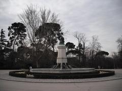 Fountain in El Retiro Park, Madrid