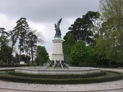 Fuente del Ángel Caído statue in Madrid