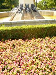 Parque del Buen Retiro Fuente del Ángel Caído Madrid