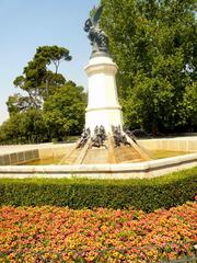 Fuente del Ángel Caído in Parque del Buen Retiro, Madrid