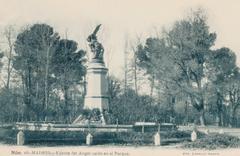 Font of the Fallen Angel in Retiro Park, Madrid