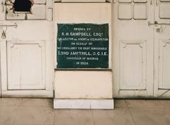 Foundation stone of Vizag Club