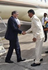 CBN with Bill Gates at Visakhapatnam