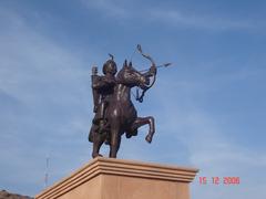 Statue of Prithviraj Chauhan at Ajmer