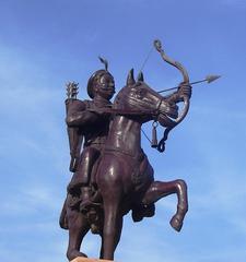 Statue of Prithviraj Chauhan at Ajmer