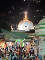 Gumbad of Ajmer Sharif Dargah during urs