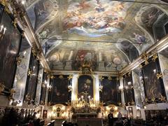 Cappella dei Mercanti interior in Torino