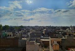 Ludhiana city skyline from Christian Medical College