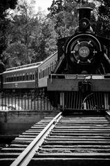 Museo Ferroviario Quinta Normal locomotive display