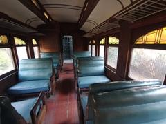 Interior of a passenger car