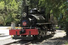 Satteltank-Rangierlokomotive im Museum von Santiago