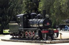 Historical meter-gauge locomotive built by Rogers in 1901