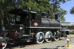 Satteltank-Rangierlokomotive Typ 22 im Museum von Santiago