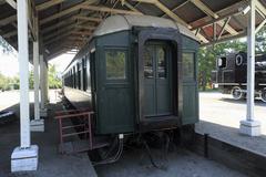 Vintage presidential train car built in 1911 by Pulmann car