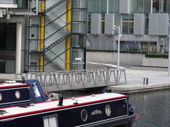 Rolling Bridge at Paddington Basin