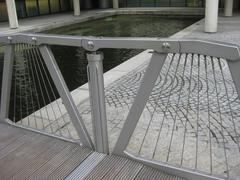 The Rolling Bridge in Paddington Basin, London