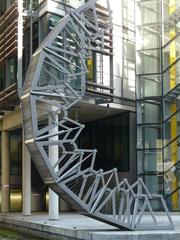 The Rolling Bridge by Thomas Heatherwick at Paddington Basin