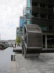 Thomas Heatherwick's Rolling Bridge in Paddington Basin