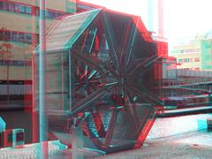 stereoscopic 3D photo of The Rolling Bridge