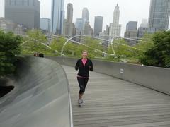 BP Bridge in Millennium Park, Chicago