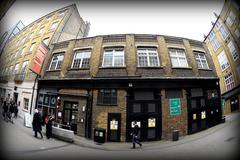 Facade of Petrie Museum of Egyptian Archaeology in London