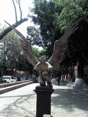 Angel statue in Morelia