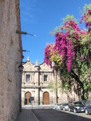 Architecture of downtown Morelia in Michoacán