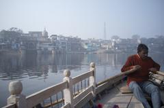 Scenic view of Mathura, India