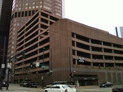 Parking garage at Qwest Tower in Denver, Colorado