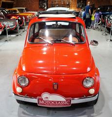 Fiat 500 front view at Topacz Automotive Museum