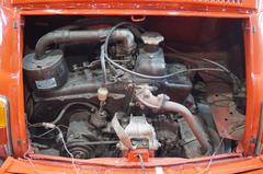 Fiat 500 engine at Topacz Automotive Museum