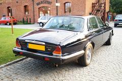 Jaguar Sovereign rear view at Topacz Automotive Museum