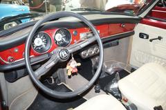 Karmann Ghia cockpit at the Topacz Automotive Museum