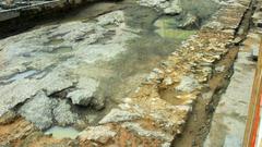 Ruins of the Valongo Wharf in Rio de Janeiro