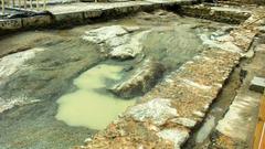 Ruins of Cais do Valongo in Rio de Janeiro