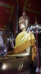 พระเจ้าแข้งคม Buddhist statue at Wat Si Koet, Chiang Mai