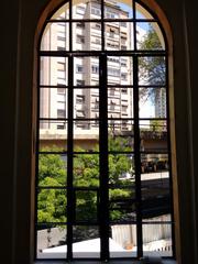 Interior of Castelinho da Rua Apa under restoration in São Paulo, Brazil