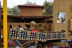 Village chariot in India