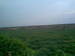 Dried Badkhal Lake in Faridabad